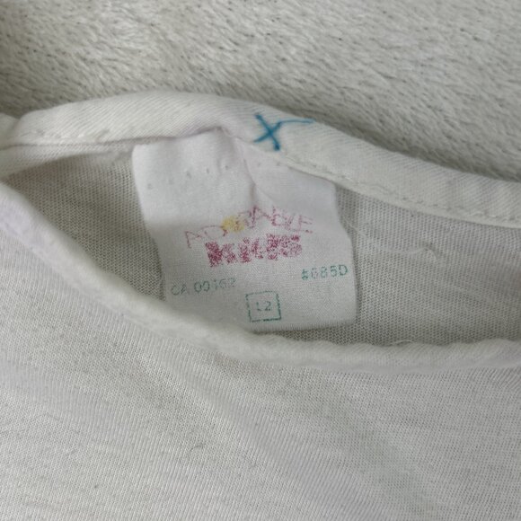 Vintage 1985 Bugs Bunny & Lola Adorable Kids Shirt Size 12 Looney Toons - Picture 4 of 8